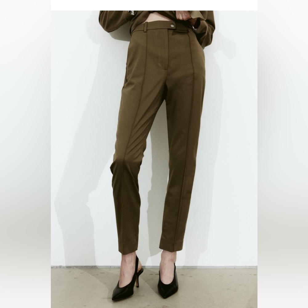 NWT H&M green pants size 10